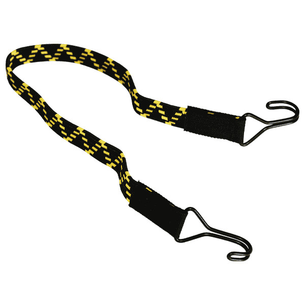 10 Bungee-Seile Mit Haken – 800 Mm Lang, 8 Mm Durchmesser, Schwarz, Mit Spiralhaken, Für Auto, Haushalt, Outdoor