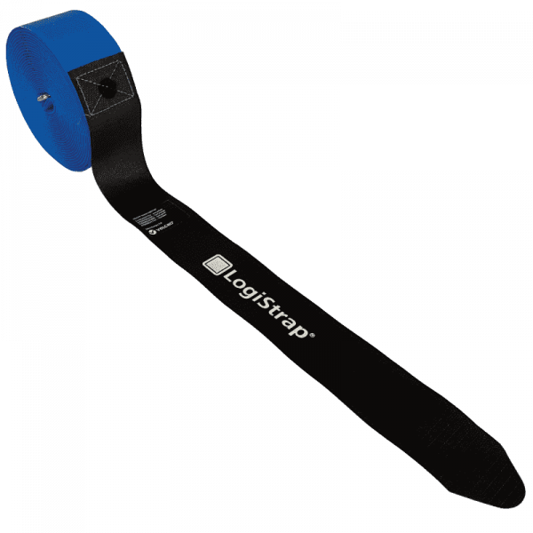 LOGISTRAP® Gurtband der Marke VELCRO® 50x7000mm Schwarz/Blau