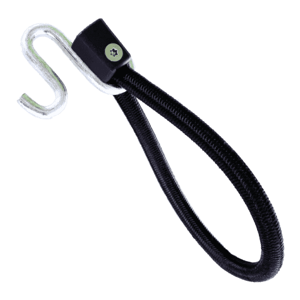 SuperFix-Swanneck Planengummi 11cm | 6mm Ø | SCHWARZ | 25 Stück