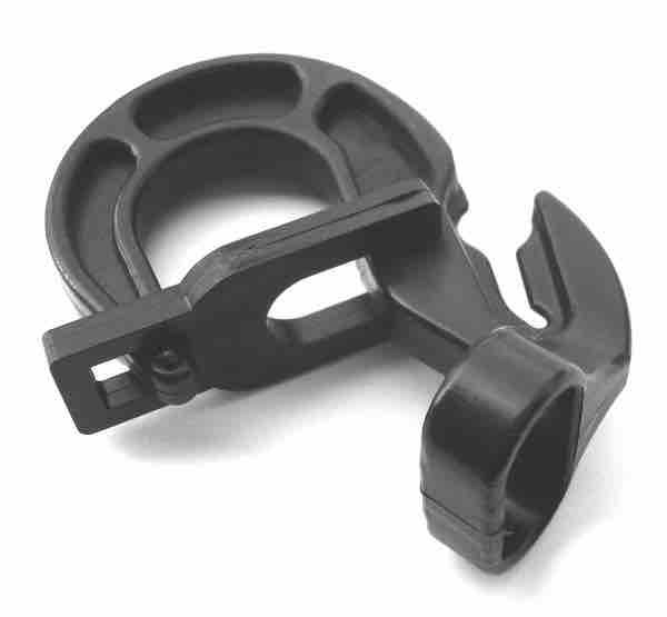 Easyfix Kunststoffhaken | PVC-Haken für Expanderseil | Haken | PVC-haken | Kunststoffhaken
