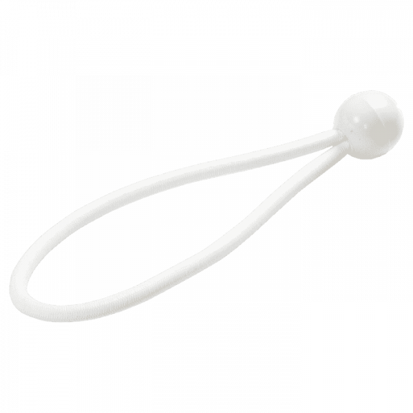 Expandergummi mit Kugel weiss 250mm