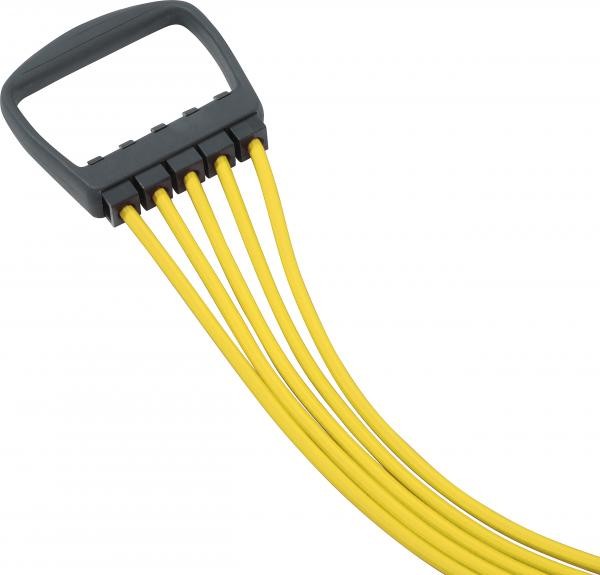 Expander | Gelb | 5 String | 10 - 50 kg | Fitness | Sport |